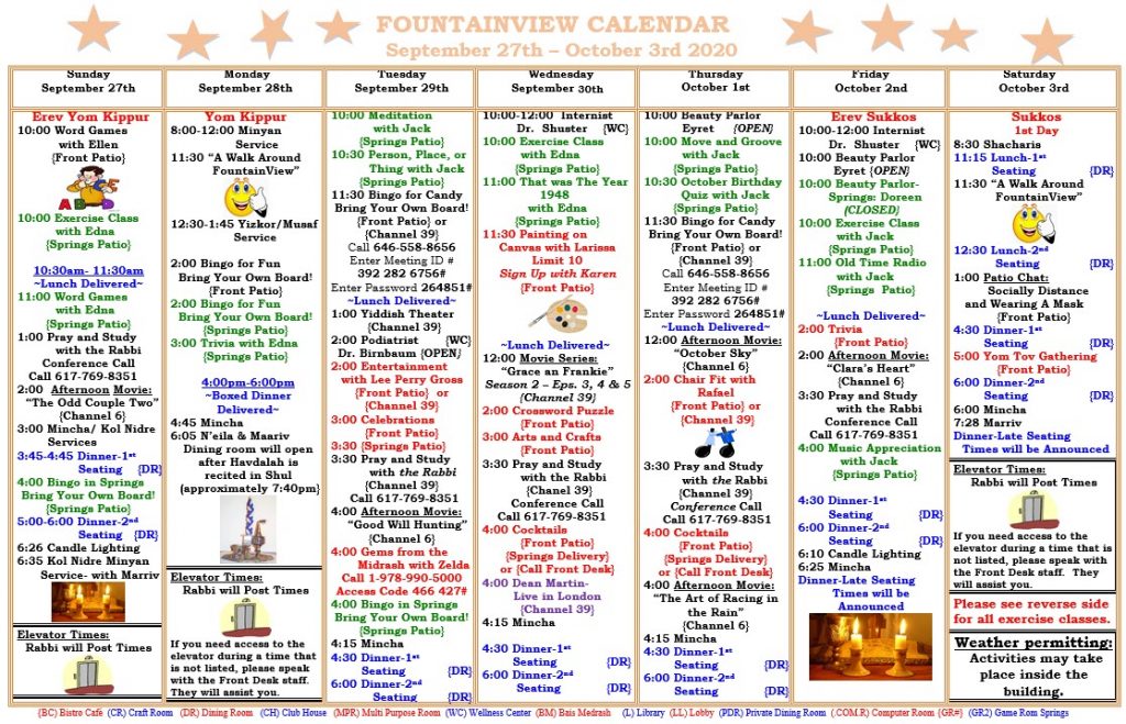 Calendar